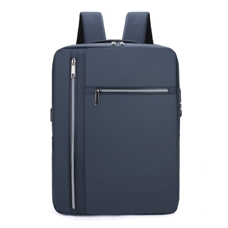 Anti-theft Password Lock Backpack Business Commute Large Capacity Men's