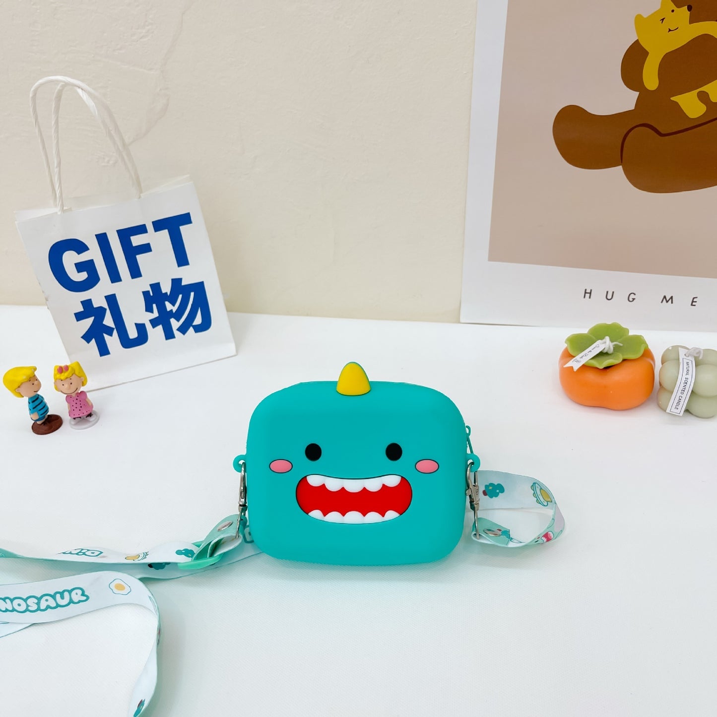 Children's Mini Cute Trendy Crossbody Silicone Bag