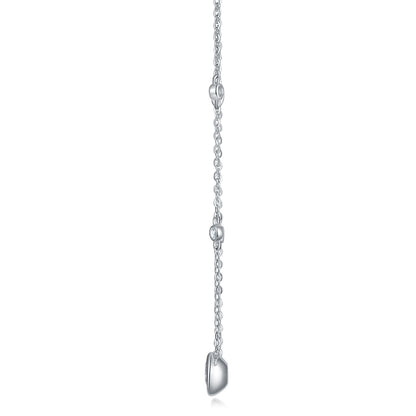 Natural Reverie - A Fashionable And Luxurious Diamond Jewelry Pendant Set With 1-carat Moissan Diamond S925 Sterling Silver And Platinum Plating