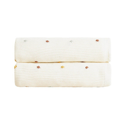 Cotton Hook Edge Nap Air Conditioning Blanket Simple