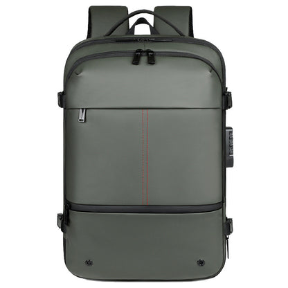 Multi-functional High-grade Vacuum Compression Business Backpack