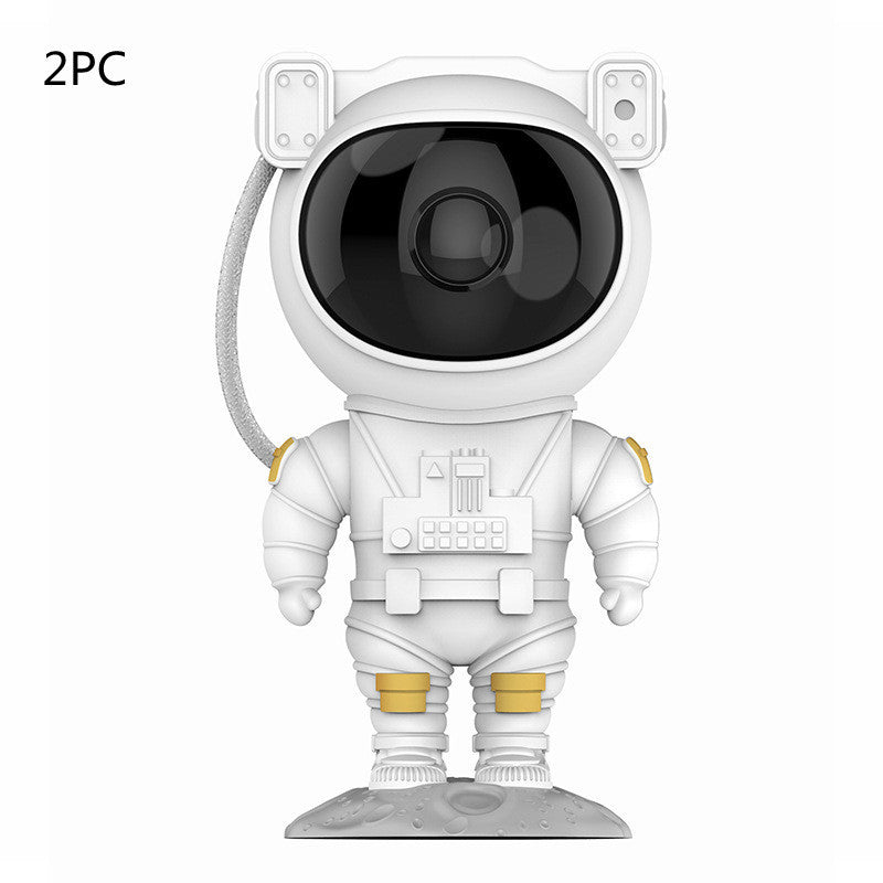 Astronaut Galaxy Projector Night Lamp – USB Powered Starry Sky Light