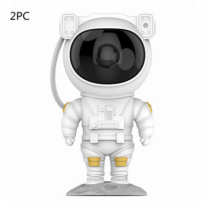 Astronaut Galaxy Projector Night Lamp – USB Powered Starry Sky Light