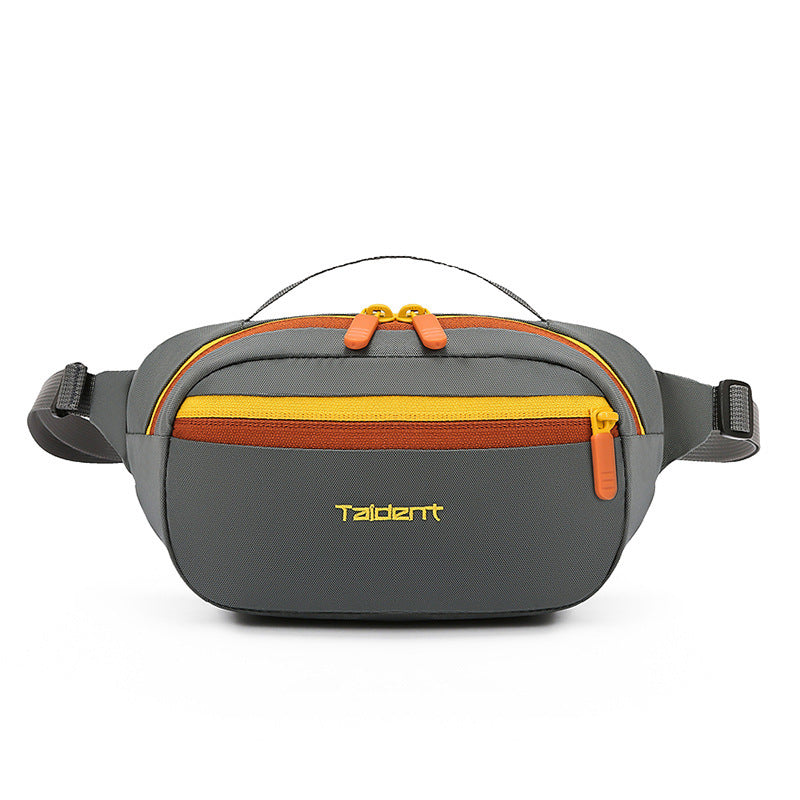 Outdoor Leisure Sports One-shoulder Handbag Dopamine Color Waist Bag