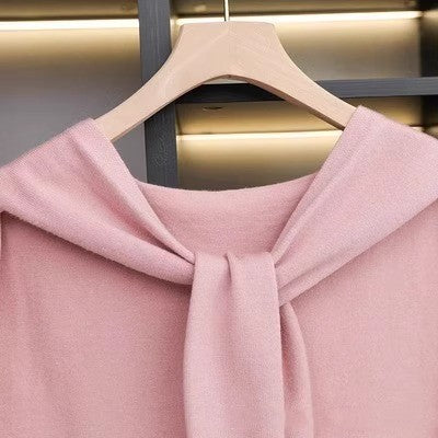 Shoulder Pad Waistcoat Wool Scarf