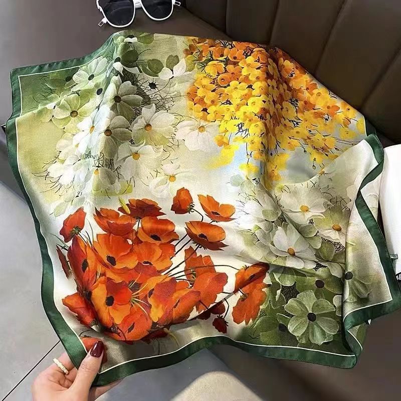Women's High-end Thin Square Scarf