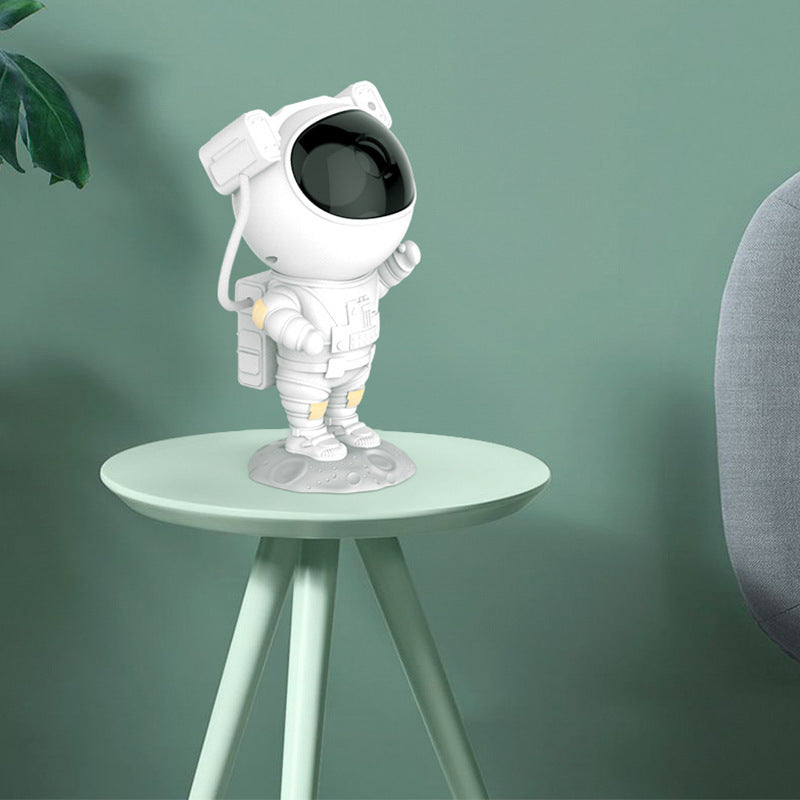 Astronaut Galaxy Projector Night Lamp – USB Powered Starry Sky Light