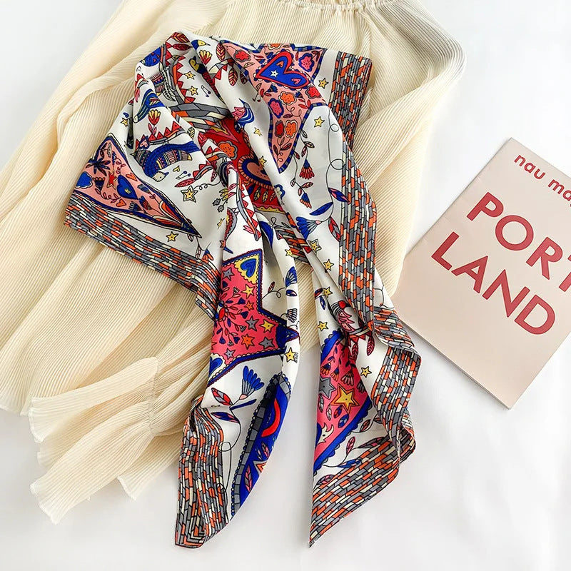 Large Kerchief Women's Spring And Autumn Fashion Printing