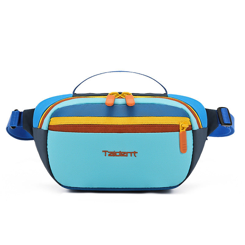 Outdoor Leisure Sports One-shoulder Handbag Dopamine Color Waist Bag