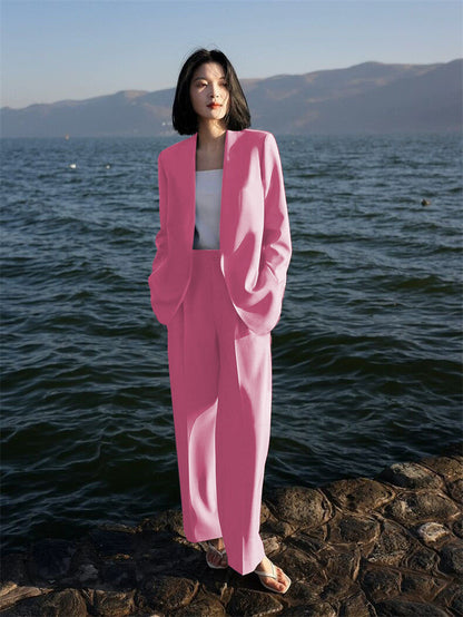Women's Casual Graceful And Fashionable Two-piece Suit