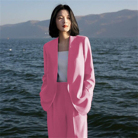 Women's Casual Graceful And Fashionable Two-piece Suit