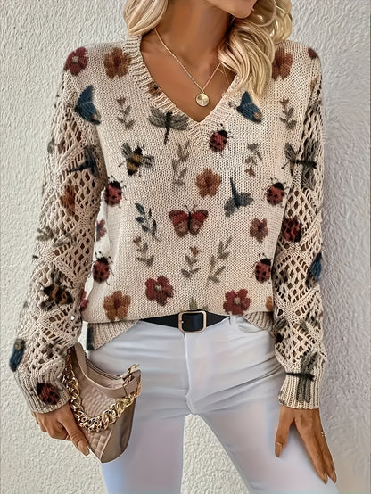 Pullover Long Sleeve Spring And Autumn Sweater
