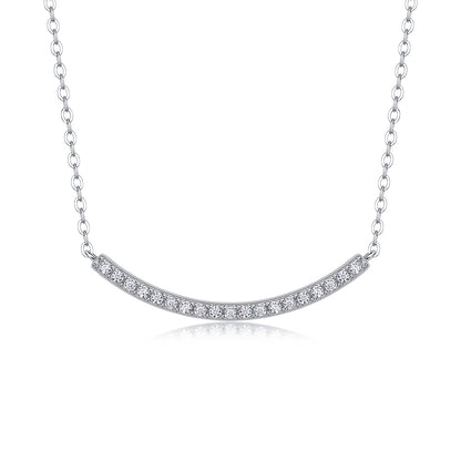 Joy - A Fashionable And Luxurious Diamond Jewelry Pendant Set With Moissanite S925 Sterling Silver And Platinum Plating