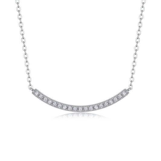 Joy - A Fashionable And Luxurious Diamond Jewelry Pendant Set With Moissanite S925 Sterling Silver And Platinum Plating