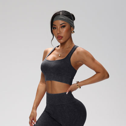 Quick-drying Yoga Clothes Sports Suit Bra Fitness Yoga Pants