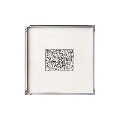 Modern Simple Black And White Line Decorative Painting