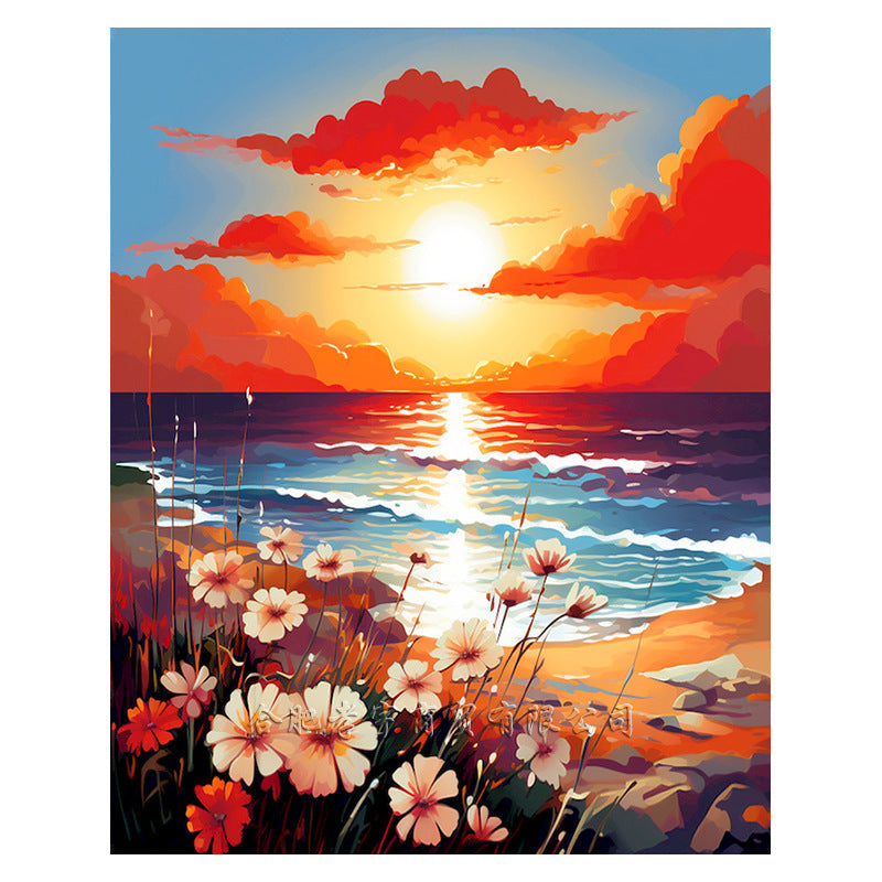 Diamond Beautiful Landscape DIY Handmade Living Room Entrance Decorative Painting