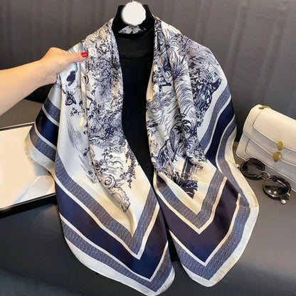 Women's High-end Thin Square Scarf