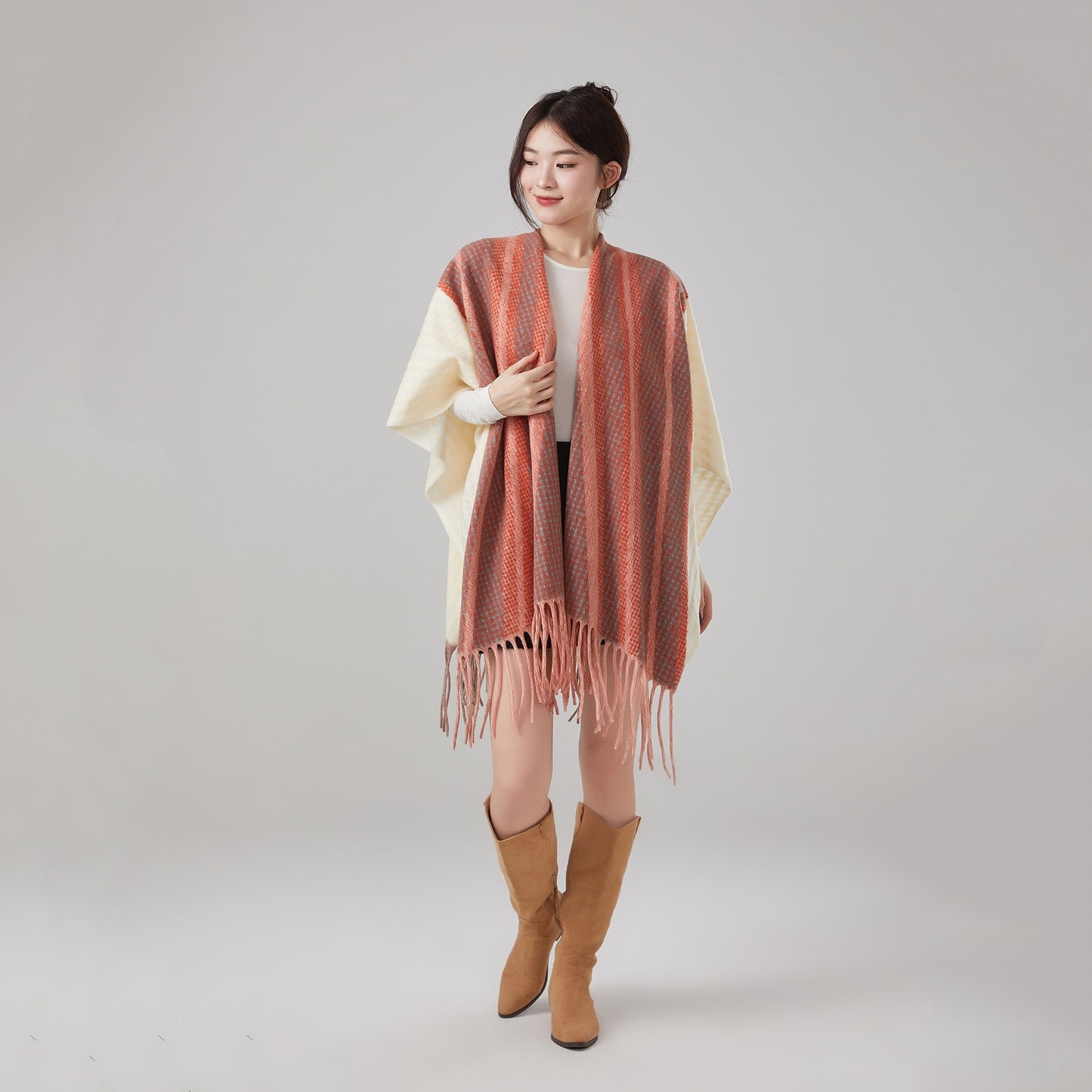 Autumn And Winter Ethnic Style Warm Shawl