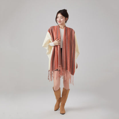 Autumn And Winter Ethnic Style Warm Shawl