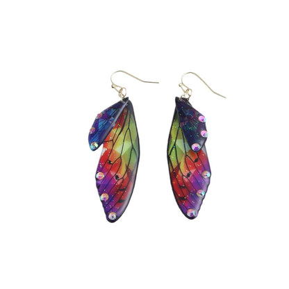 Misty Rain In Southern Personalized Design Simulation Cicada Wings Earrings