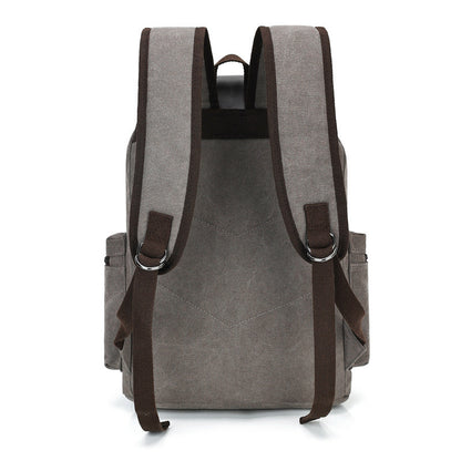 Retro Wear-resistant Large-capacity Backpack