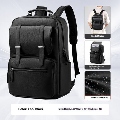 Fashion Men's Backpack Leisure Travel Waterproof Rucksack
