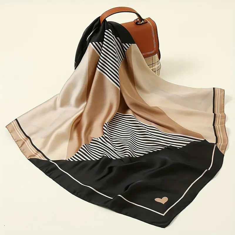 70 Silk Scarf Square Scarf High Sense Korean Style Fashion All-matching