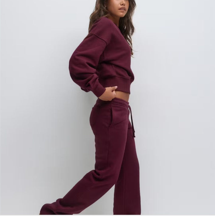 Women's Fashion Individual Casual Wide Leg Suit