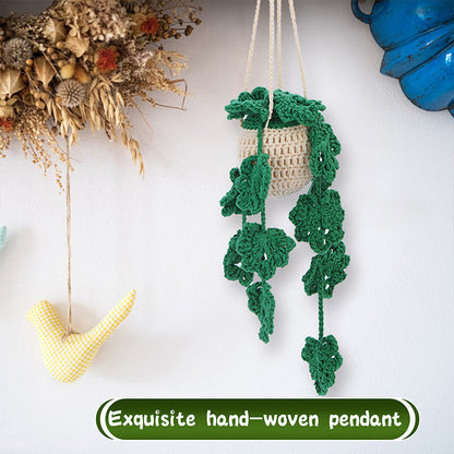 Decorative Plant Crochet Hook Material Package Pendant