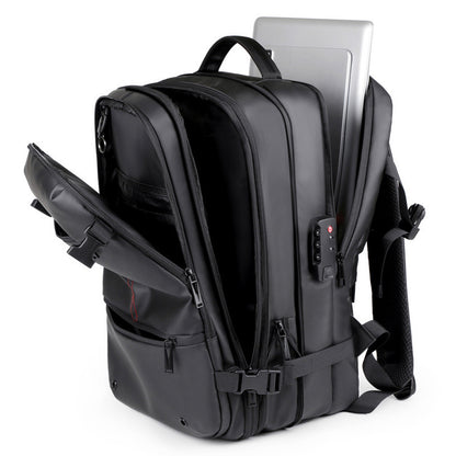 Multi-functional High-grade Vacuum Compression Business Backpack