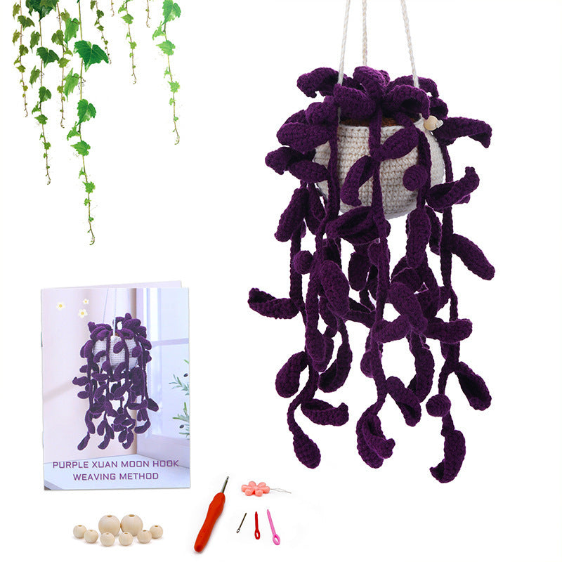 Decorative Plant Crochet Hook Material Package Pendant