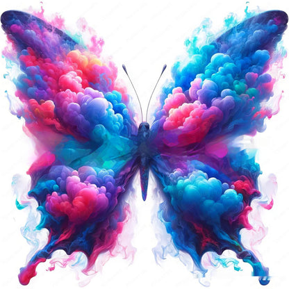 Butterfly Ethereal Smoke Butterfly Pendant Decoration