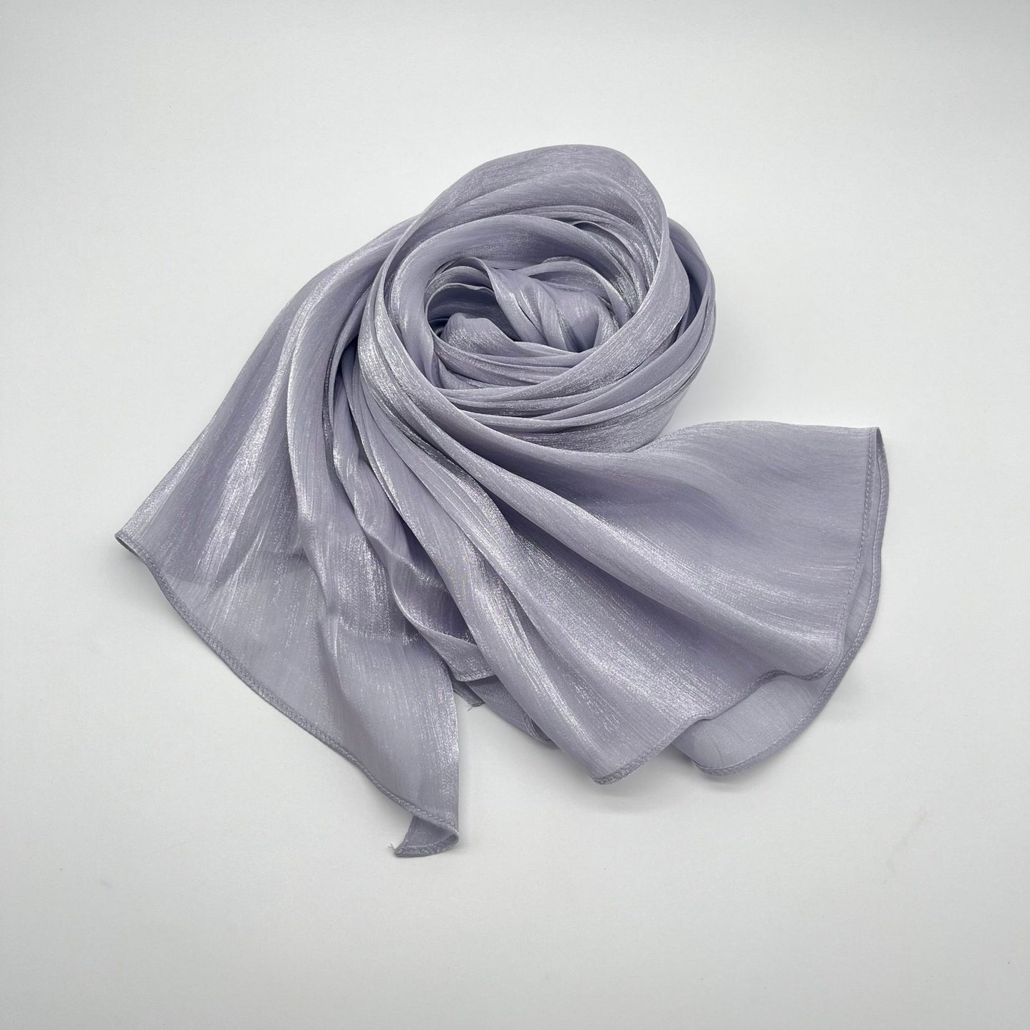 Shiny Satin Scarf Malay Scarf