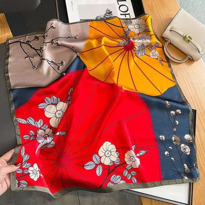 Women's High-end Thin Square Scarf