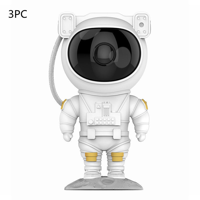 Astronaut Galaxy Projector Night Lamp – USB Powered Starry Sky Light