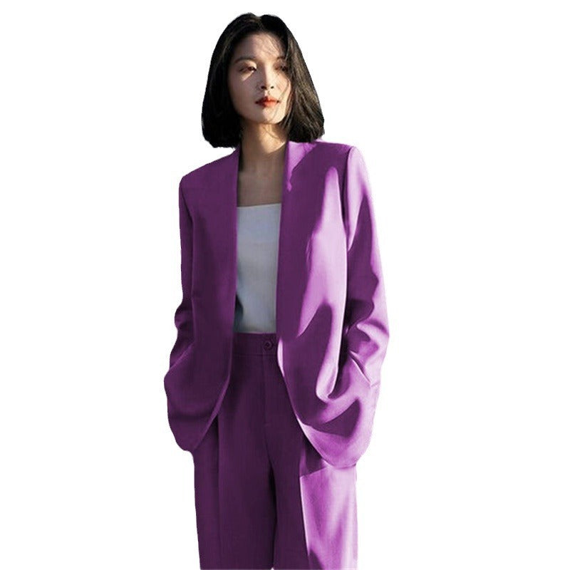 Women's Casual Graceful And Fashionable Two-piece Suit