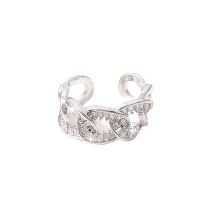 High-grade Female Ethnic Ring Non-fading Zircon