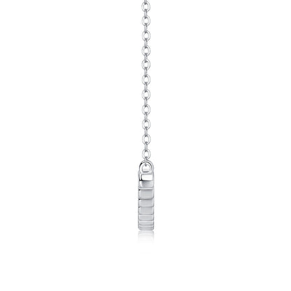 Floating World - Fashionable And Luxurious Diamond Jewelry Pendant Set With Moissanite S925 Sterling Silver And Platinum-plated