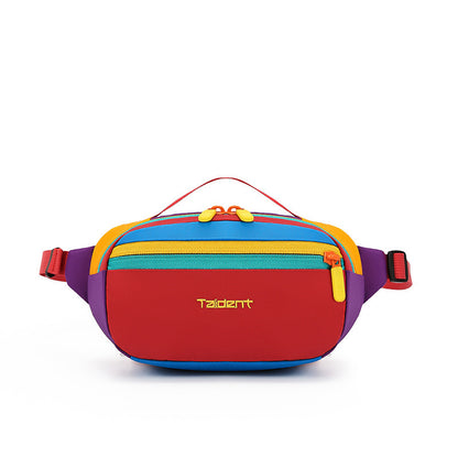 Outdoor Leisure Sports One-shoulder Handbag Dopamine Color Waist Bag