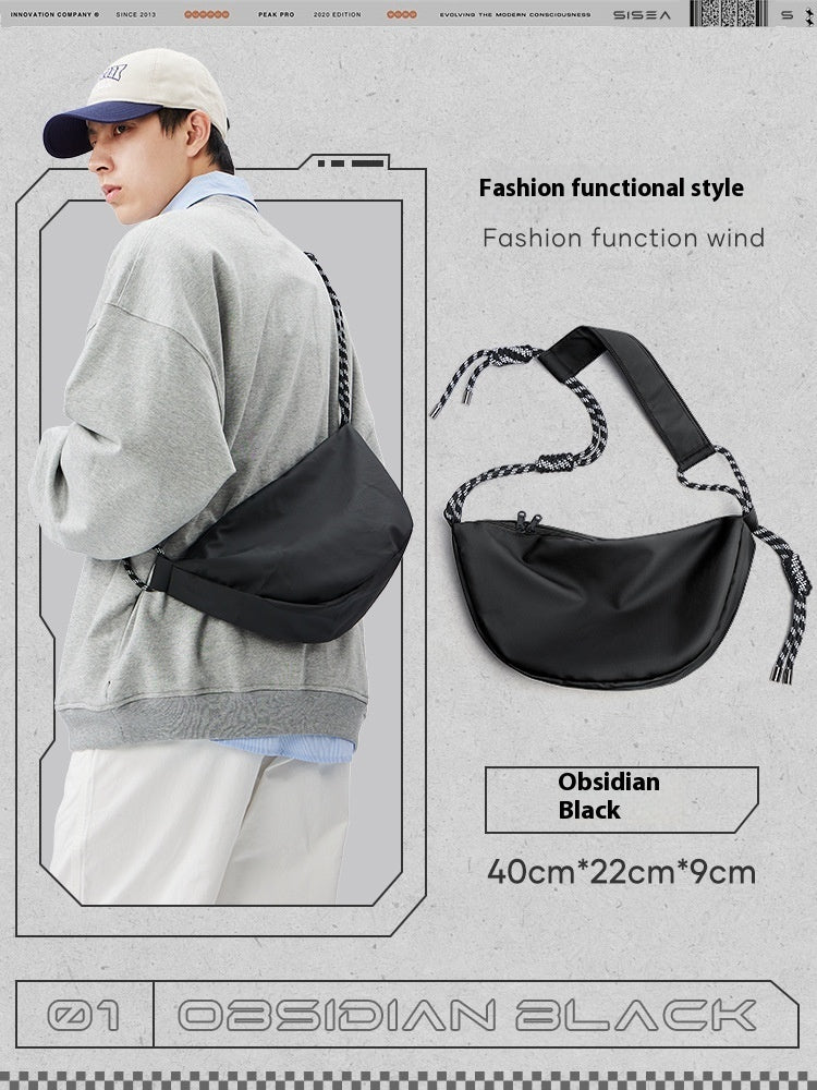 Lightweight Exercise Men's Large Capacity Commuter Messenger Bag