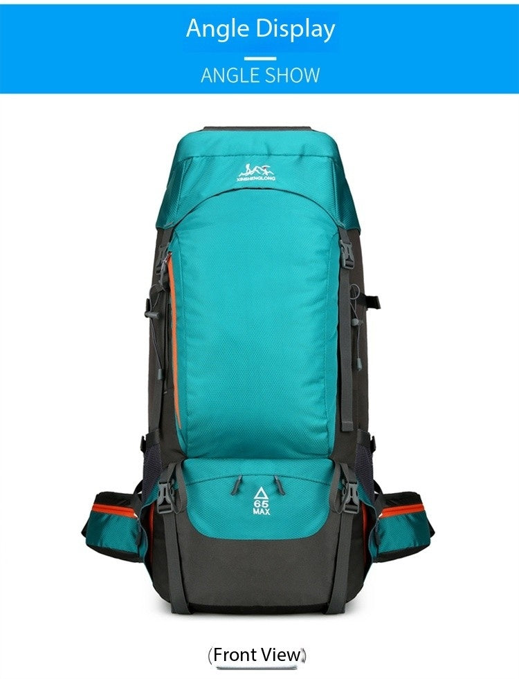 New Outdoor Mountaineering Bag Large Capacity Lightweight Waterproof Professional Hiking Camping Backpack