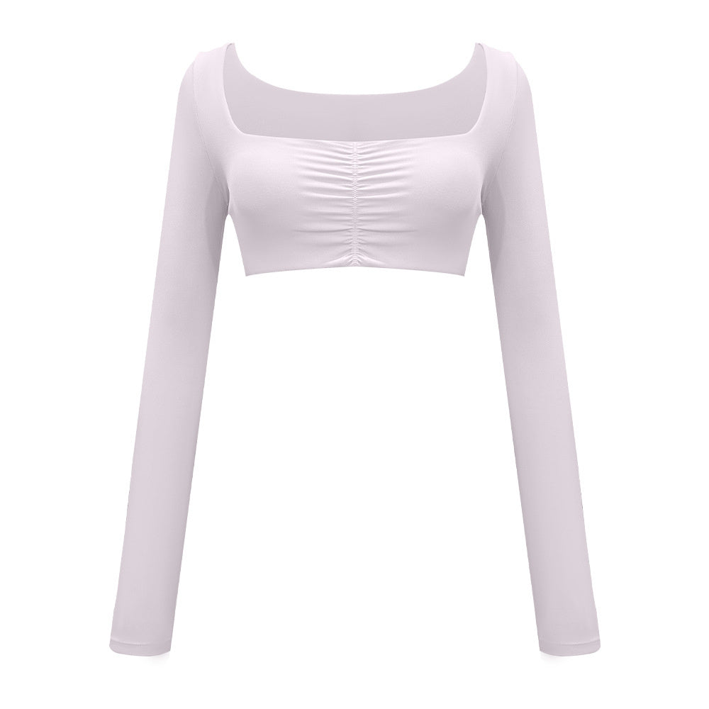 Flared Pants Solid Color Sports Long-sleeve Suit