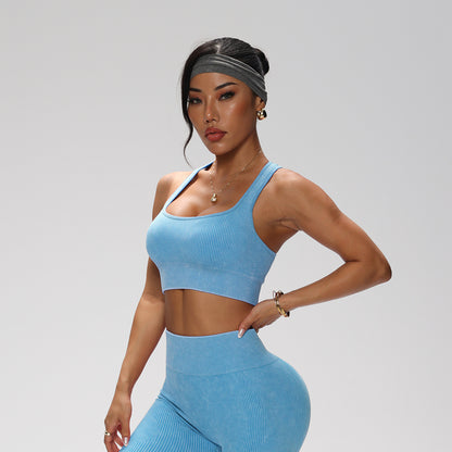 Quick-drying Yoga Clothes Sports Suit Bra Fitness Yoga Pants