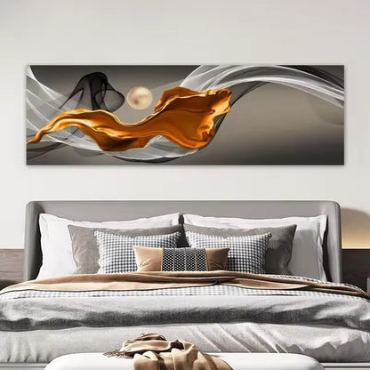 HD Single City Night Scene Canvas Painting