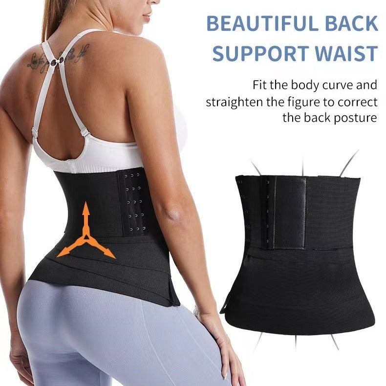 Magic Sports Widened Waistband Fitness Corset Binding Ribbon