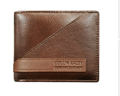 Short Cowhide Men's Wallet Fashion