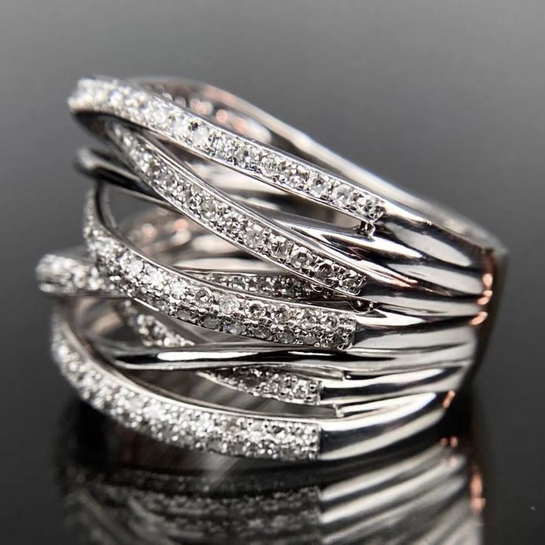 Cross Heart-shaped Ring For Men And Women