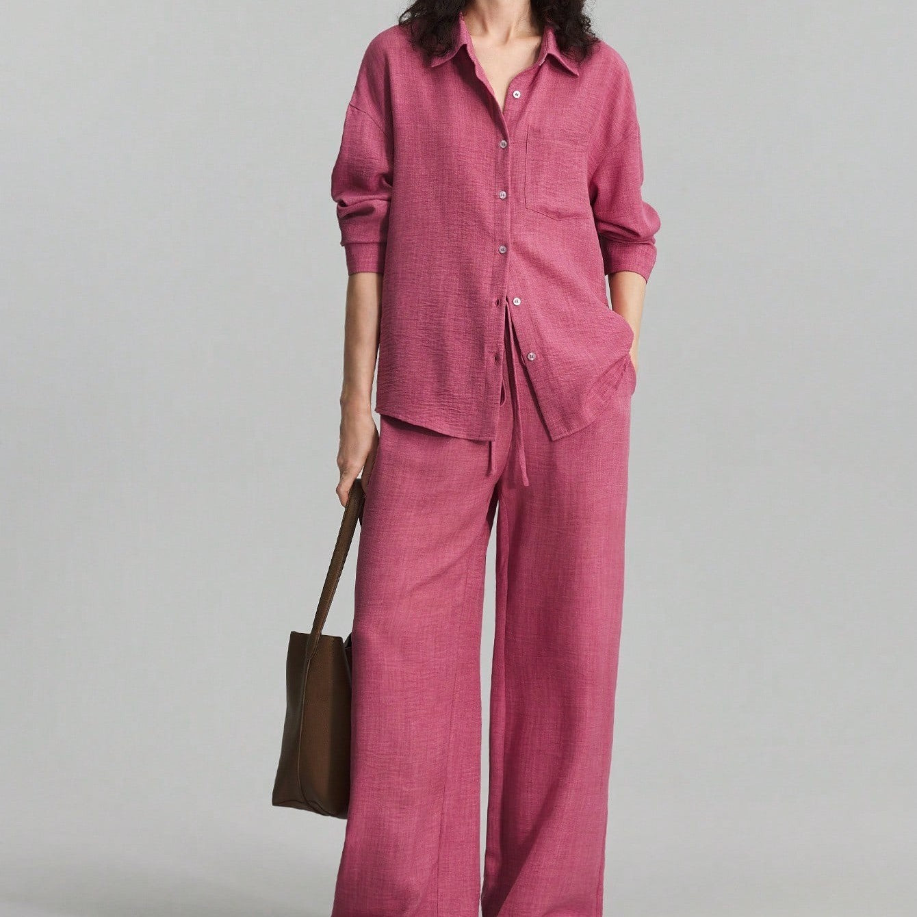 Beach Vacation Long Sleeved Shirt Set