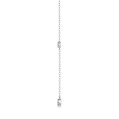 Tassel - A Fashionable And Luxurious Diamond Jewelry Pendant Set With Moissanite S925 Sterling Silver And Platinum Plating